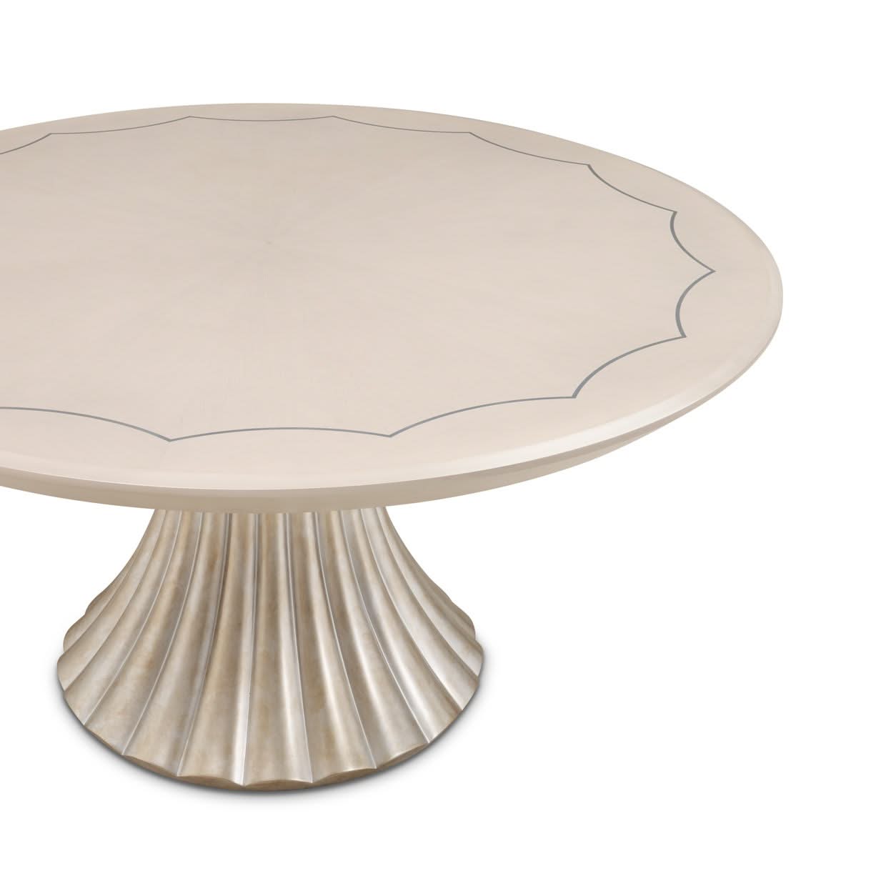 Fantosini - Round Dining Table - Silver Mist