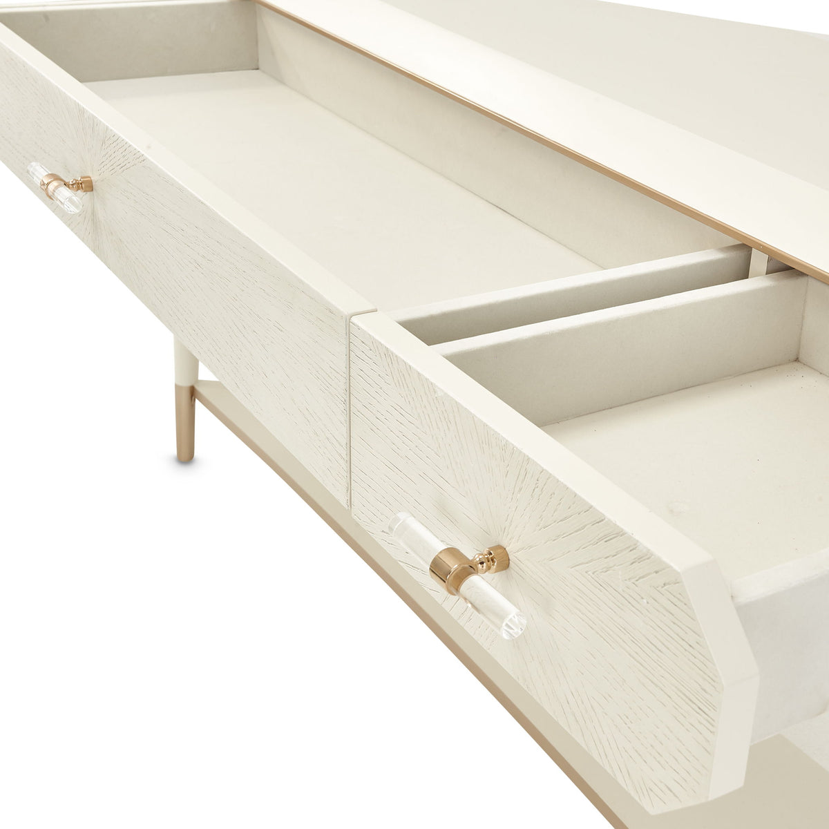 La Rachelle - Console Table - Champagne