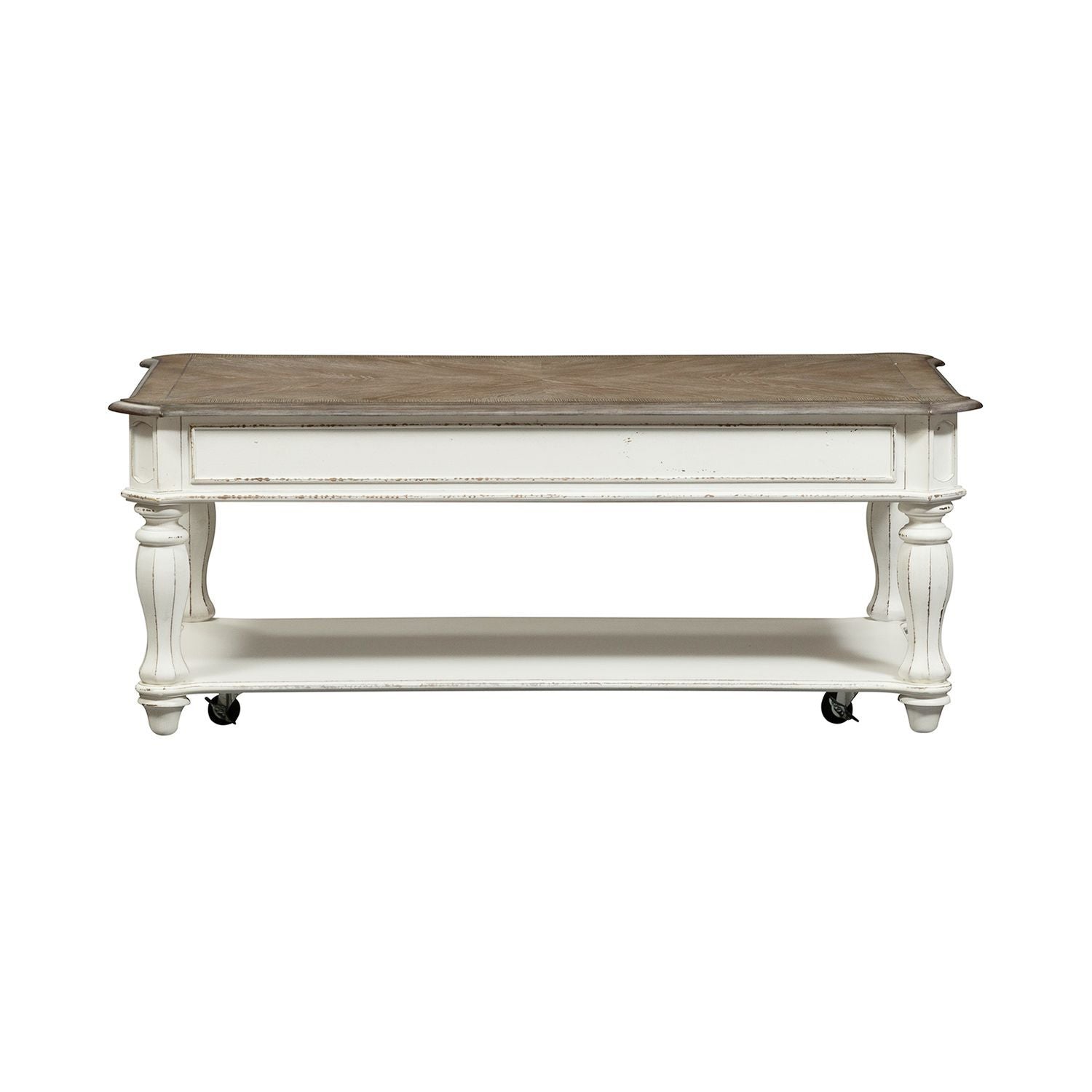 Magnolia Manor - Lift Top Cocktail Table - Antique White