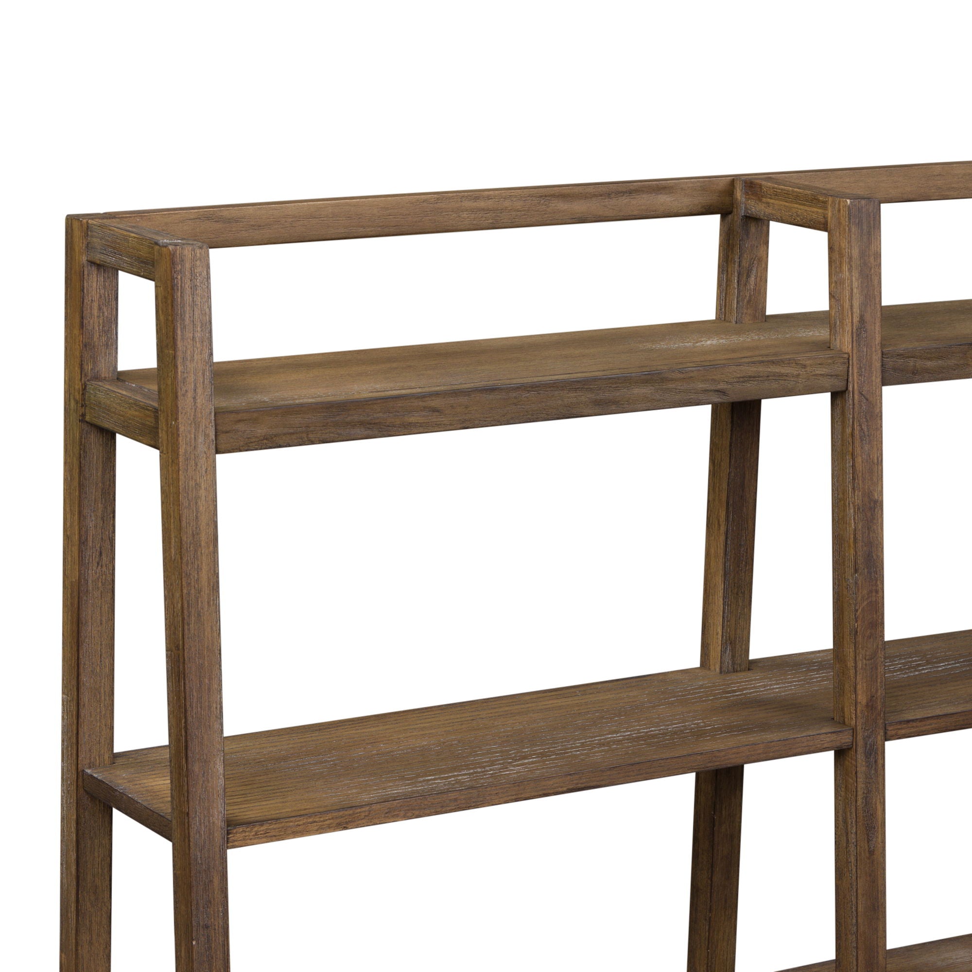 Stone Brook - Credenza Hutch - Rustic Saddle