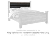 Wynnlow - King UPH Poster HDBD Panel - Gray