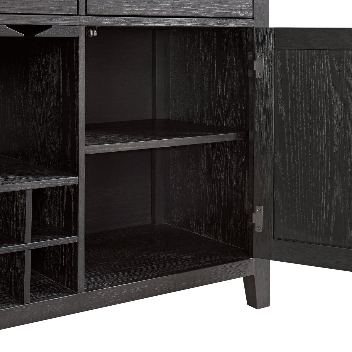 Axel - Server - Light Gray / Espresso