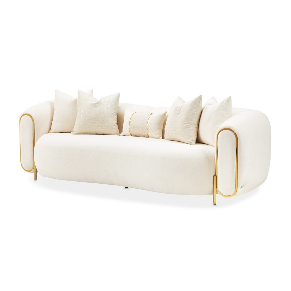 Sassani - Sofa - Crepe / Gold