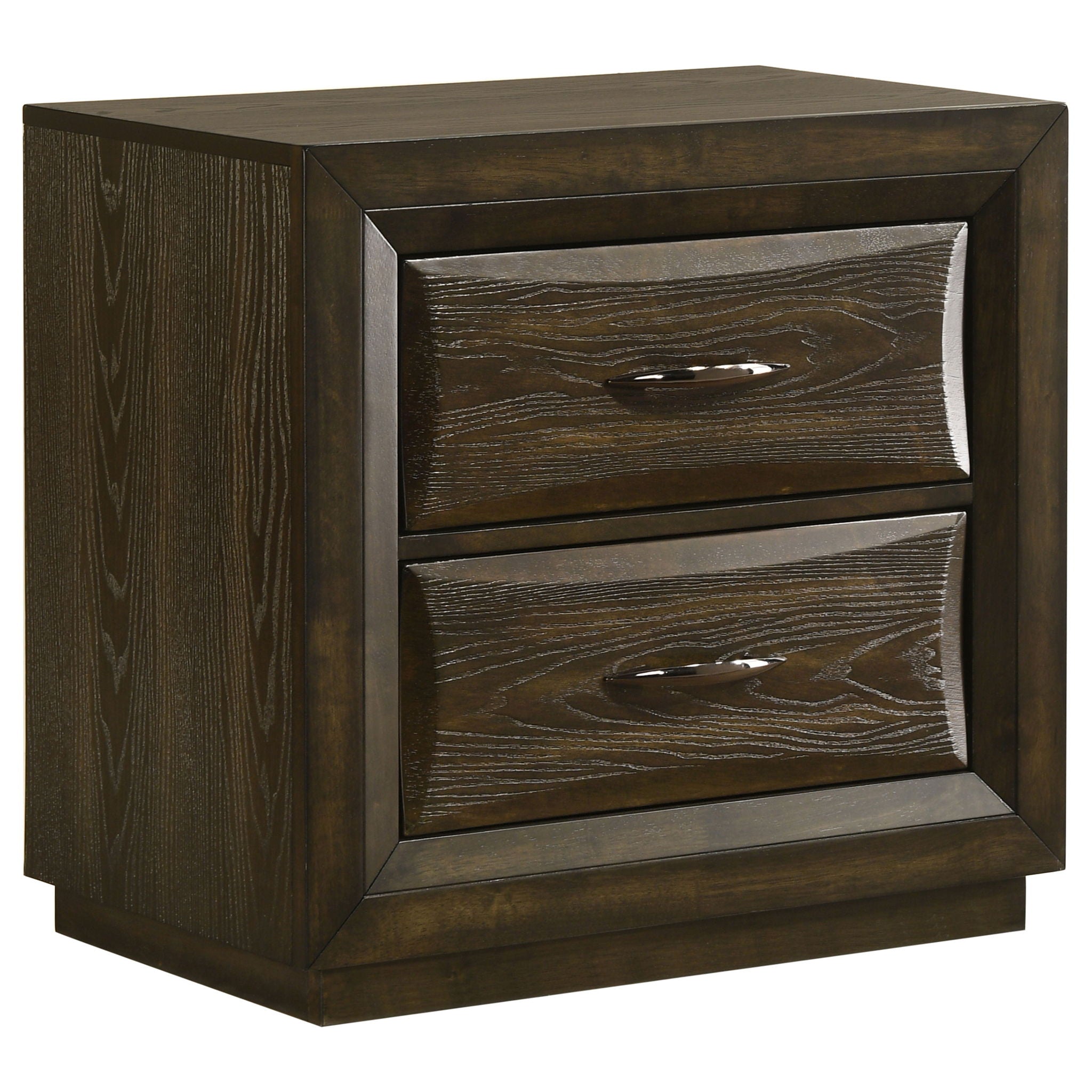 Atlas 4-piece Eastern King Bedroom Set Dark Oak