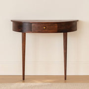 Backless Mounted Console - Brown