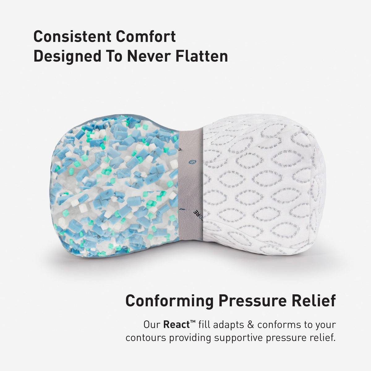 Knee Pillow - White