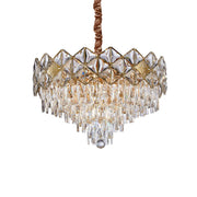 Michael Amini Lighting - Regalia 13-Light Crystal Chandelier - Gold