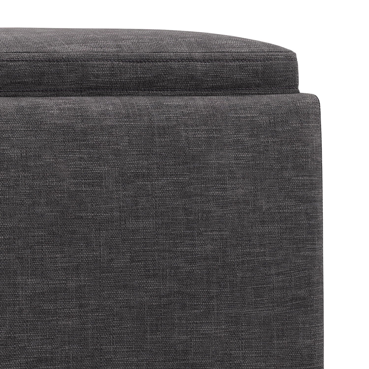 Natasha - Multifunctional Storage Ottoman With Tray