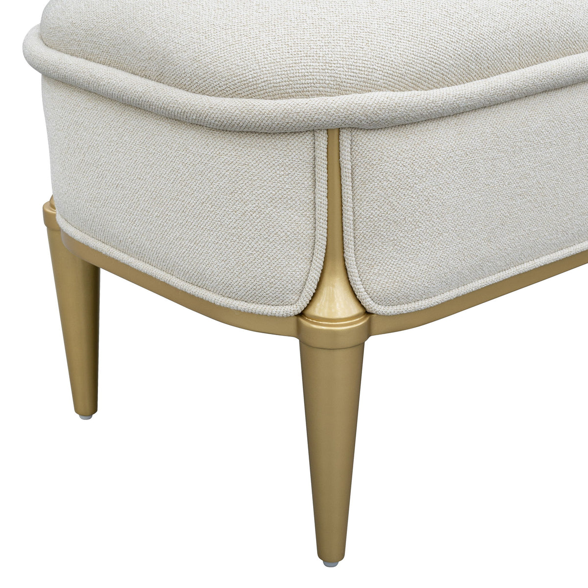 Scotts Square - Accent Bench - Light Champagne