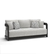 Salina Bay - Sofa With Cushion - Black / Gray