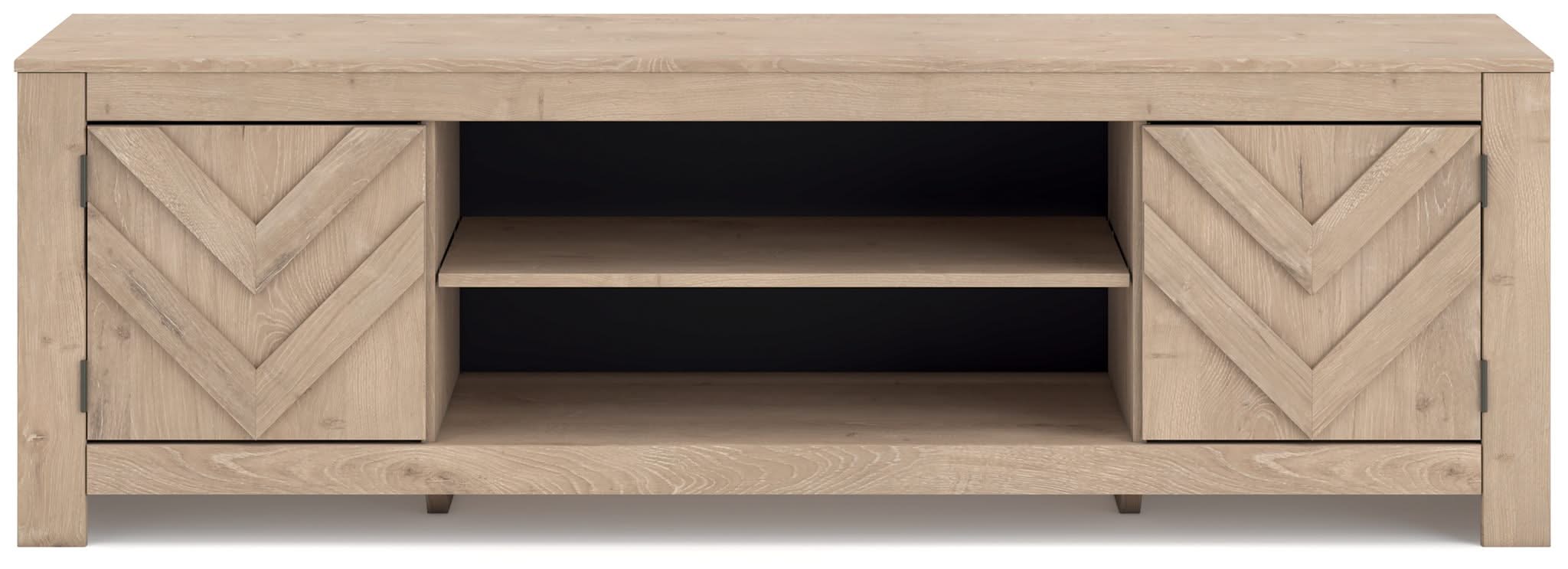 Cayboni - LG TV Stand With Fireplace Option