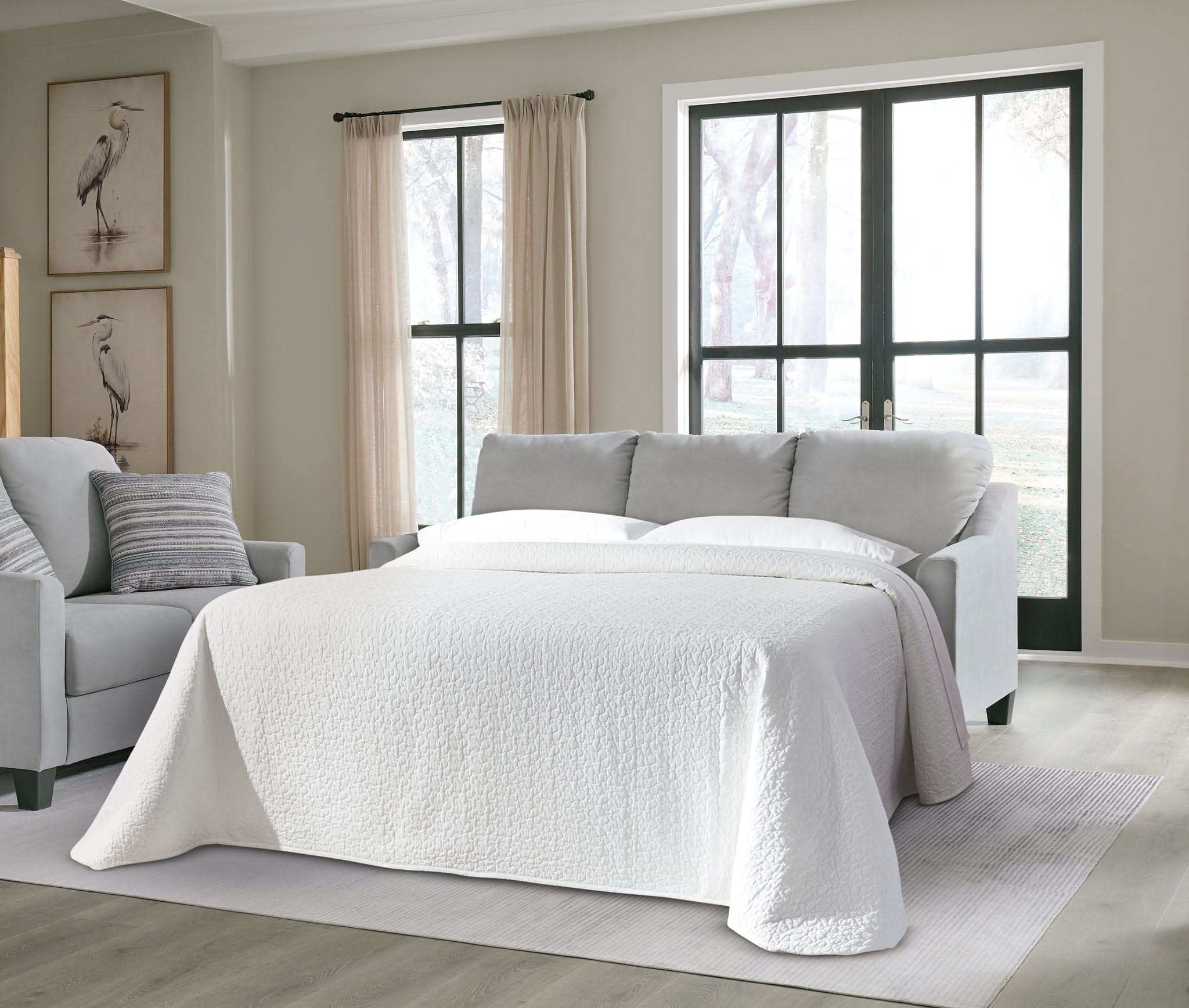 Adlai - Queen Sofa Sleeper - Shadow