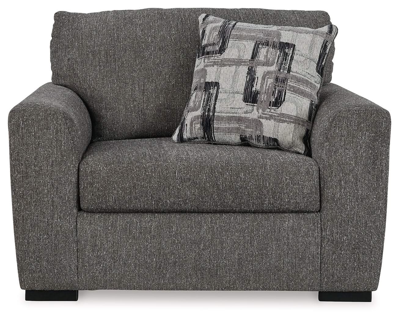 Gardiner - Chair And A Half - Pewter
