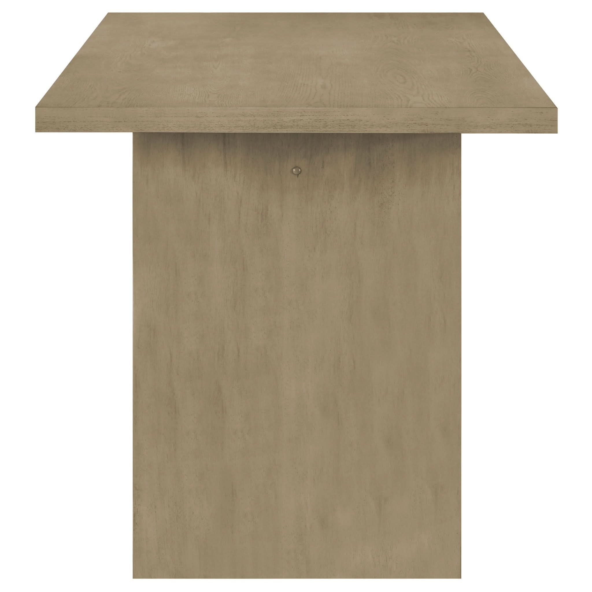 Decker 70-inch Rectangular Wood Counter Height Dining Table Natural Oak