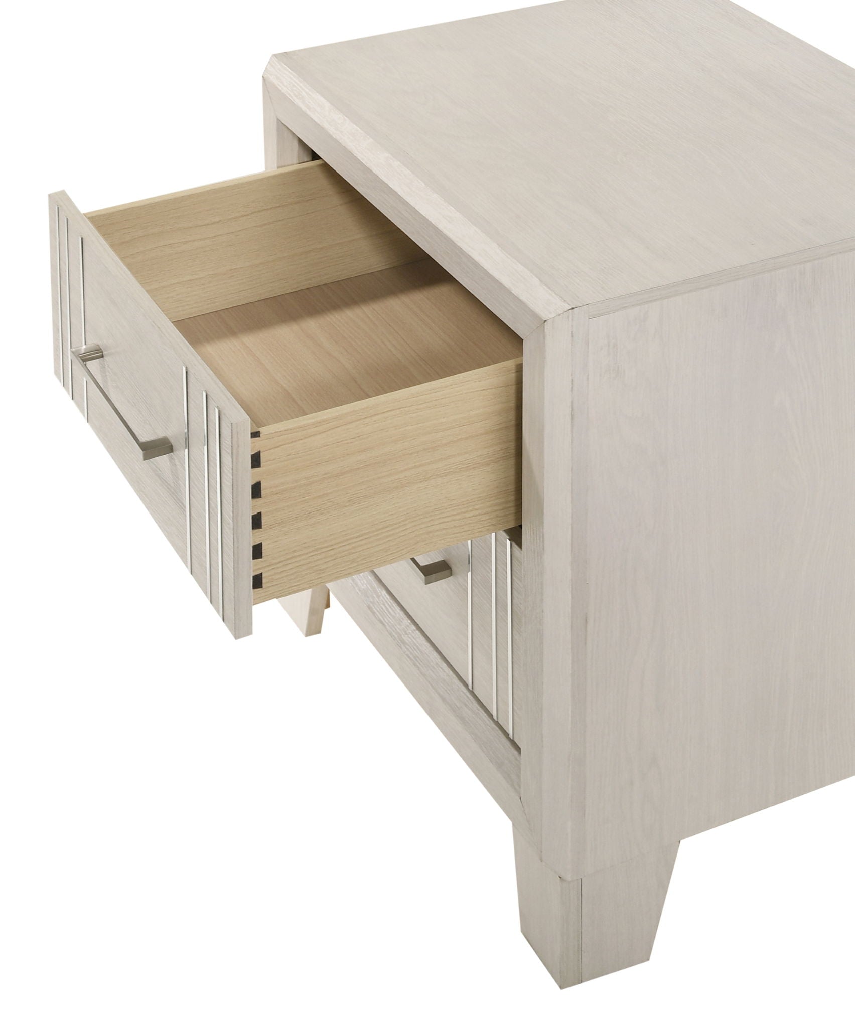 Charlie - King 5 Piece Bedroom Set - White