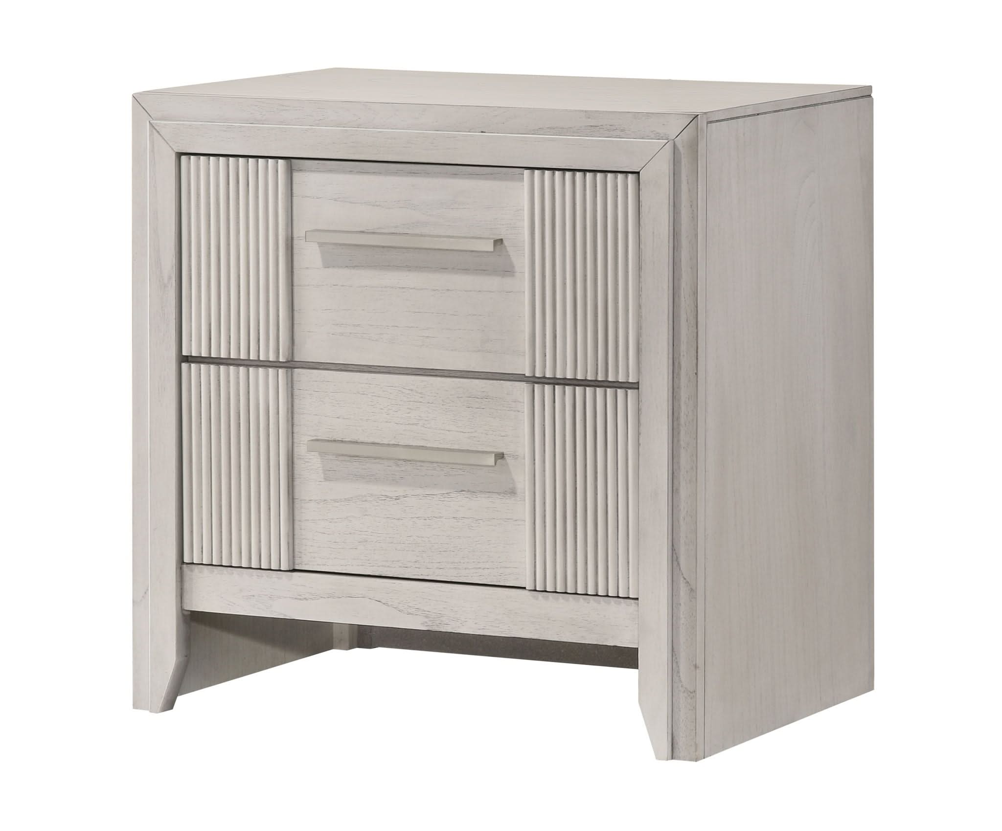 Carlton - Night Stand - White Mist