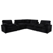 Collins 7-piece Modular Power Reclining Sectional Black