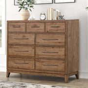 Shaker Lakes - 9 Drawer Chesser - Harvest Brown
