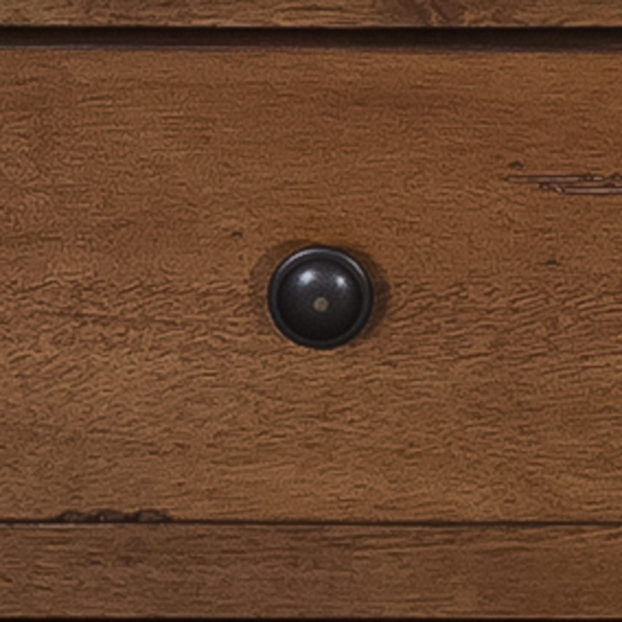 Treasures - Hutch & Buffet - Rustic Oak
