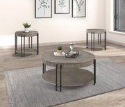 Providence - Table Set (Coffee & 2 End Tables) - Light Brown