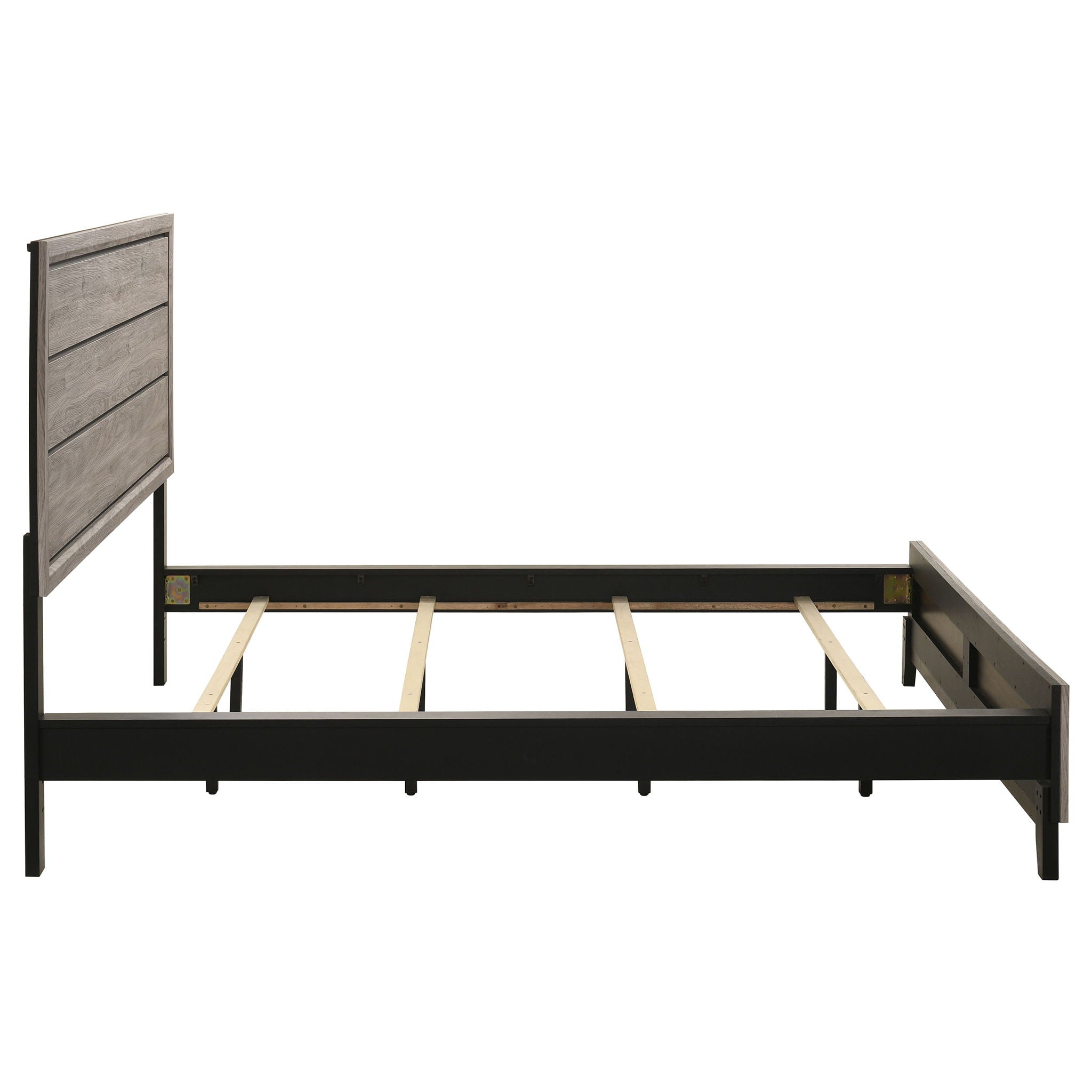Watson Wood California King Panel Bed Light Taupe