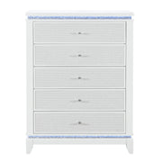 Adalid - Chest With LED Lighting - White