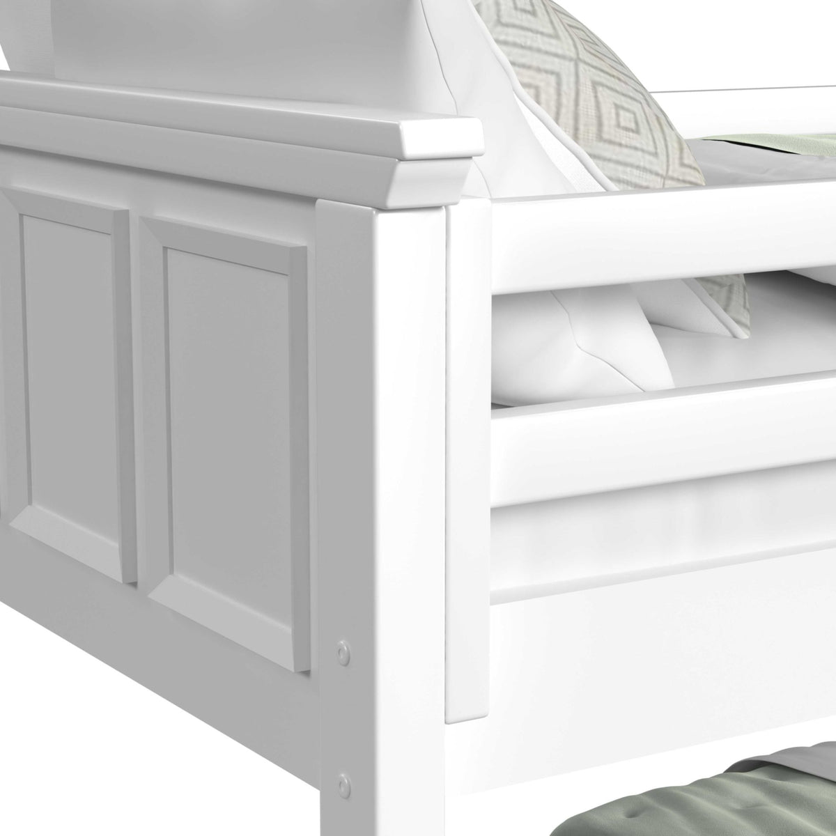 Hampton Kids - Bunk With Staircase And Trundle Bedroom Set