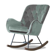 Hannah - Rocking Chair - Gray - Exclusive Furniture