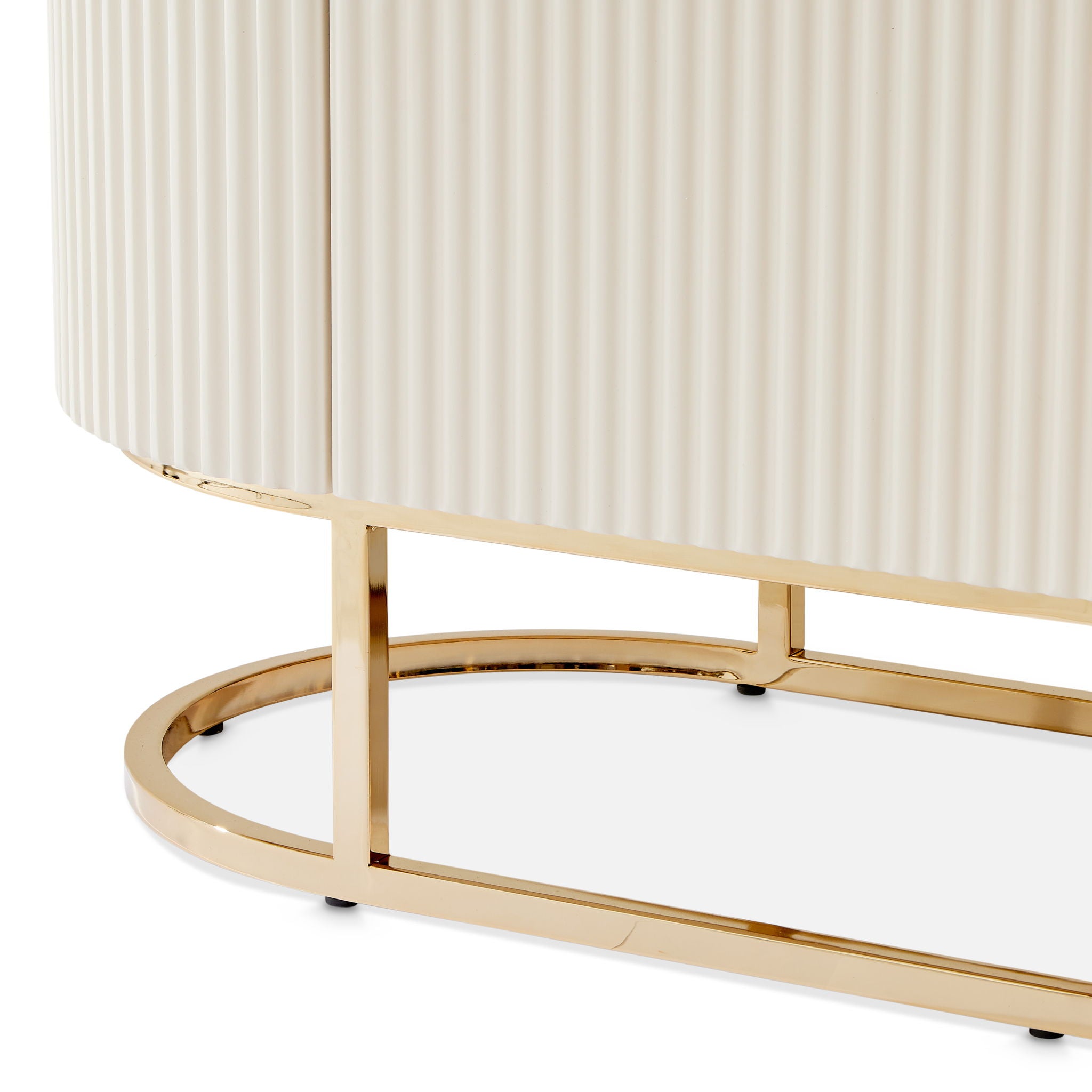 Lisbon - Console Table - Silken Matte Cream