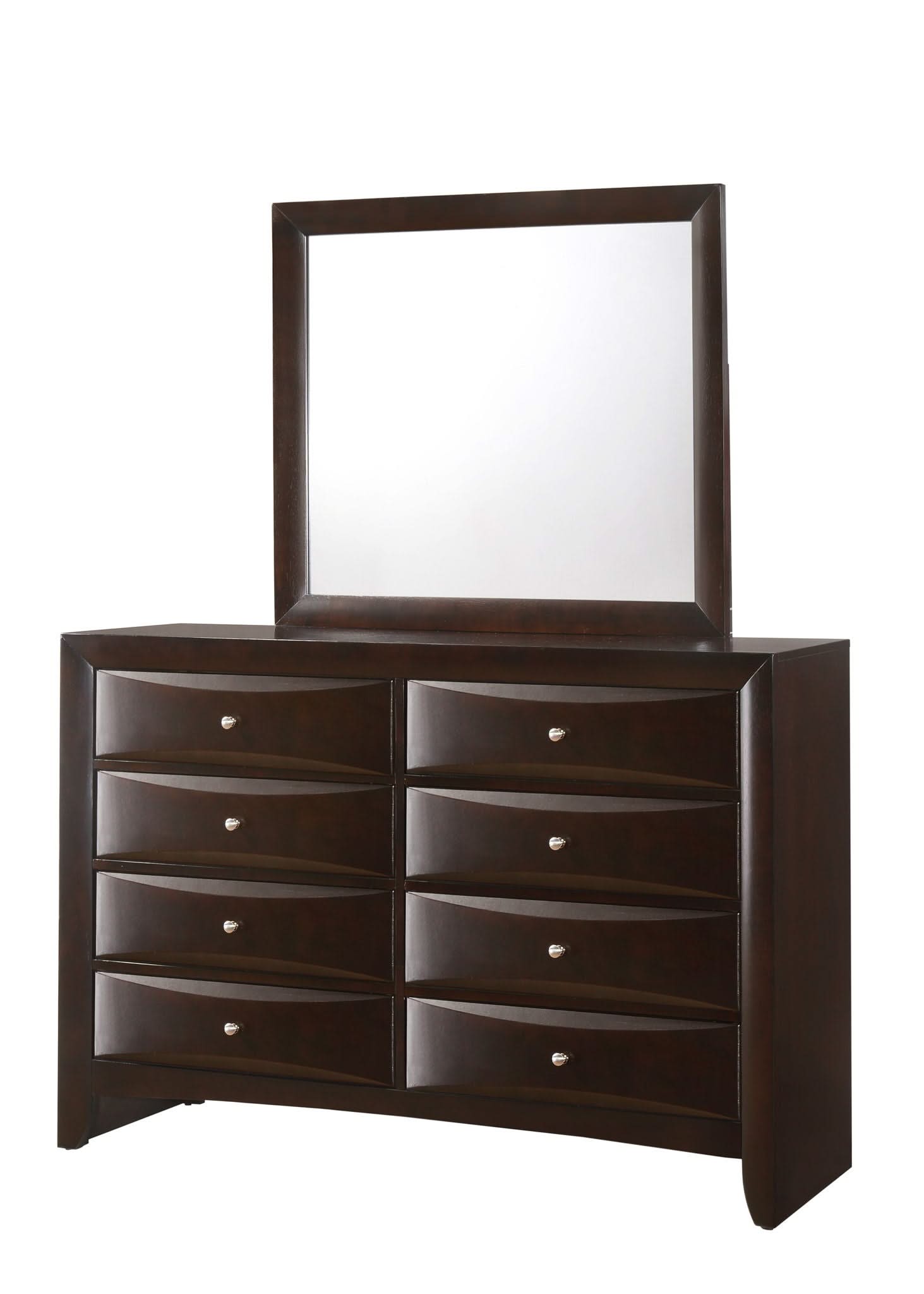 Emily - Queen 5 Piece Bedroom Set - Cherry