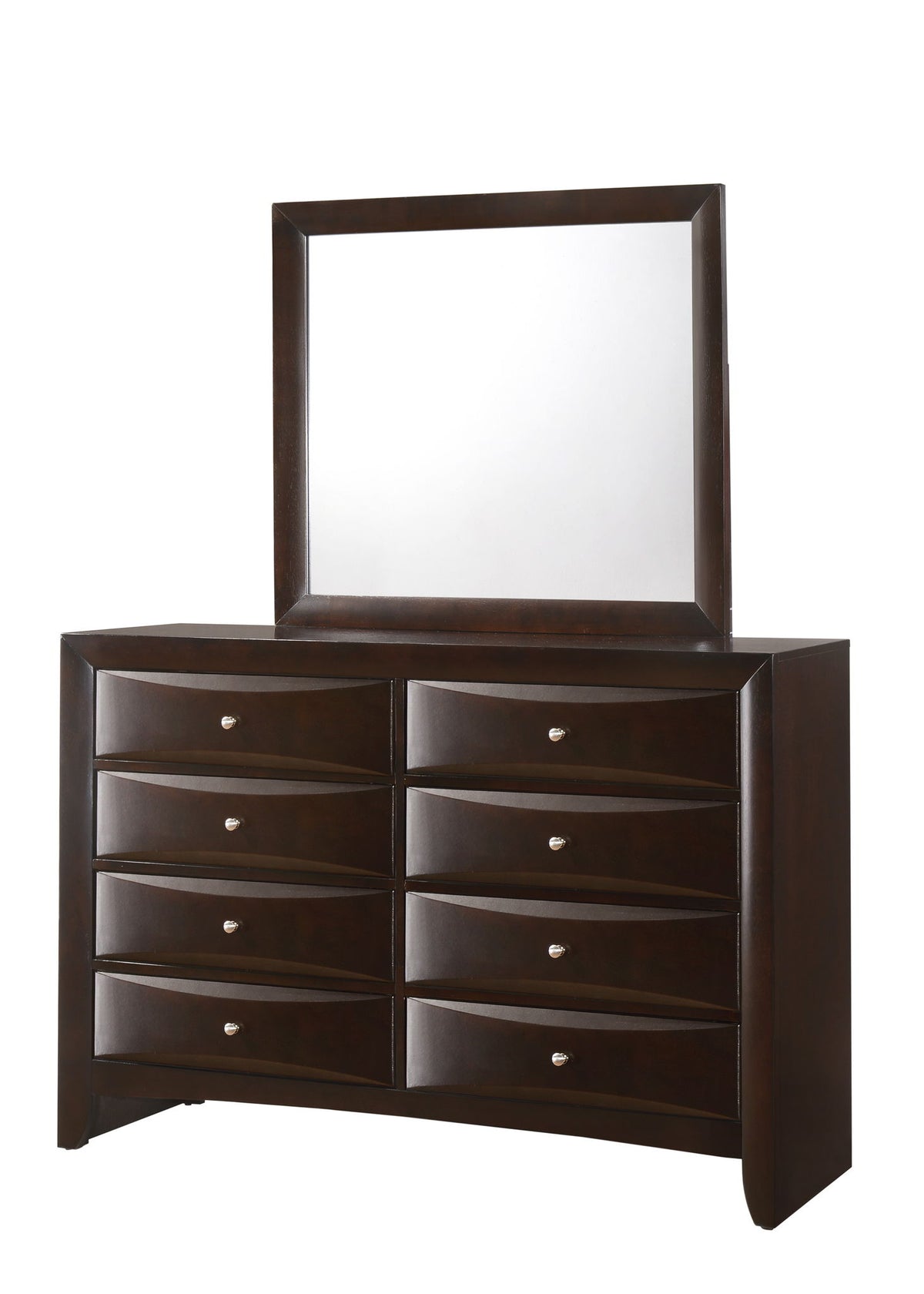 Emily - King 4 Piece Bedroom Set - Cherry