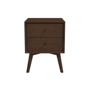 Caroline - Mid-Century Modern Style Night Stand 2 Drawer
