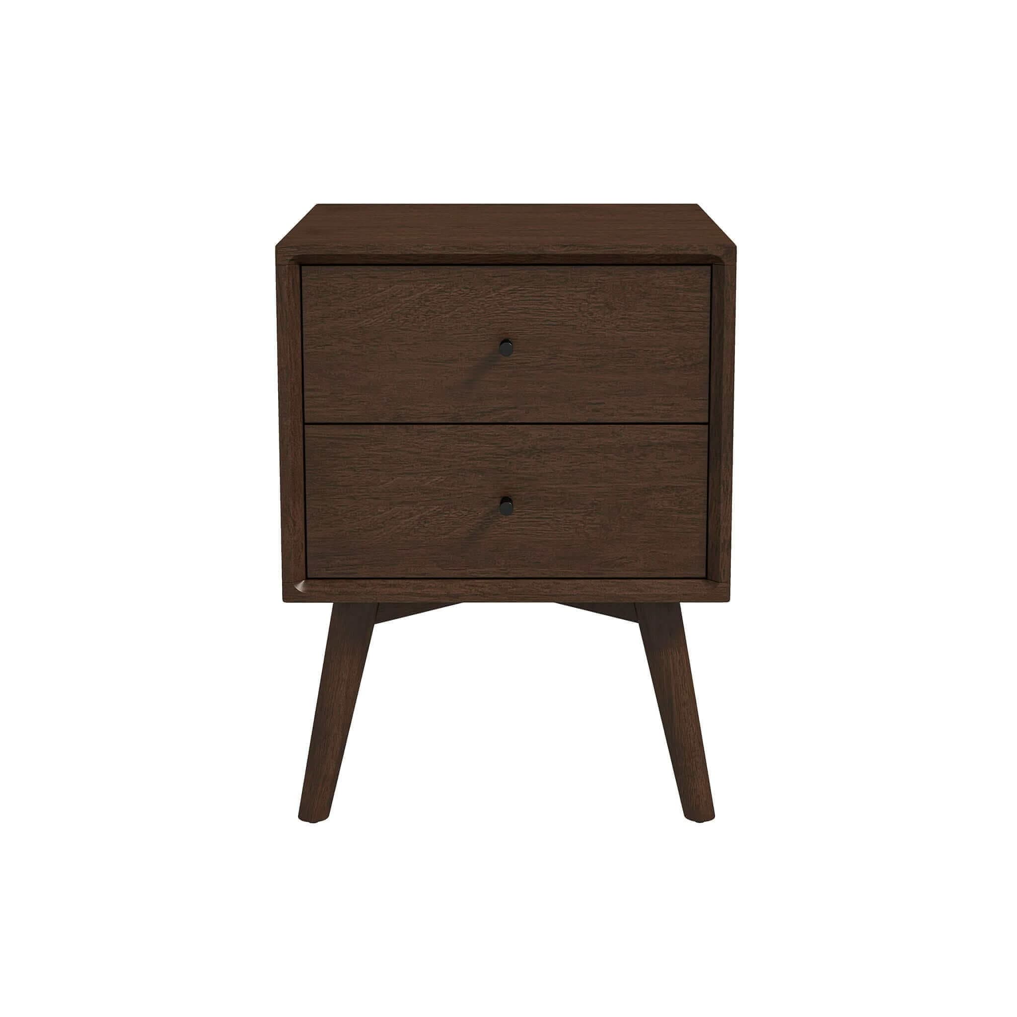 Caroline - Mid-Century Modern Style Night Stand 2 Drawer