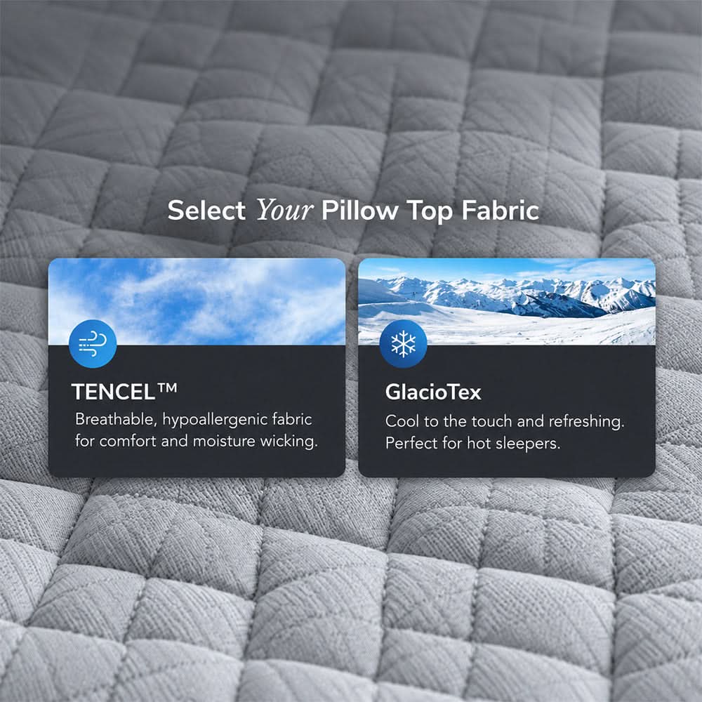 Helix Midnight Luxe 13.5" Medium Mattress