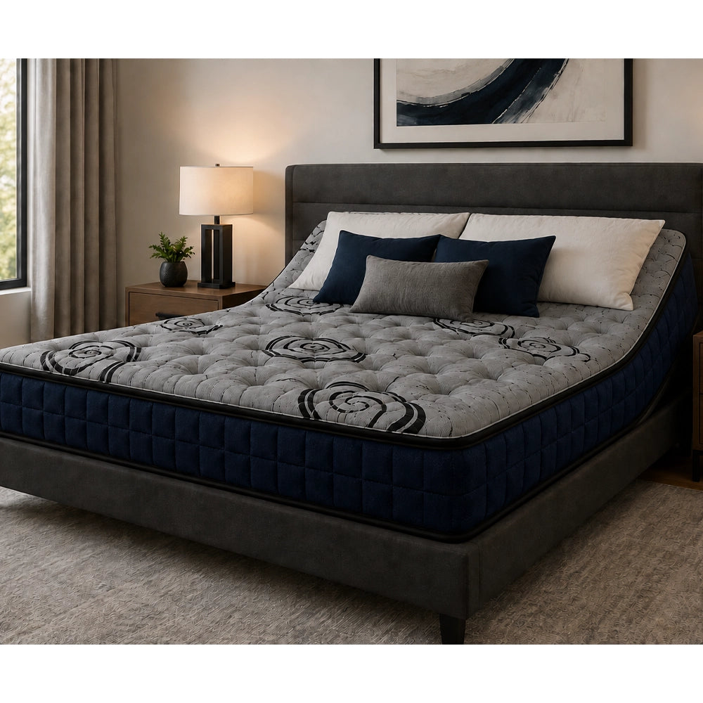 Infinity 10 Inch Medium Tight Top Mattress with Adjustable Base