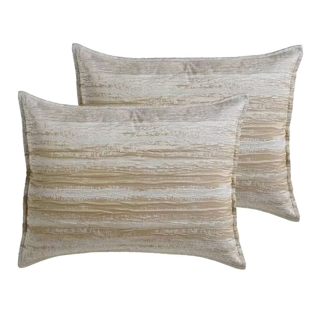 Jerry Queen or King 7PC Comforter Set with Euro Shams & Boudoir Pillow