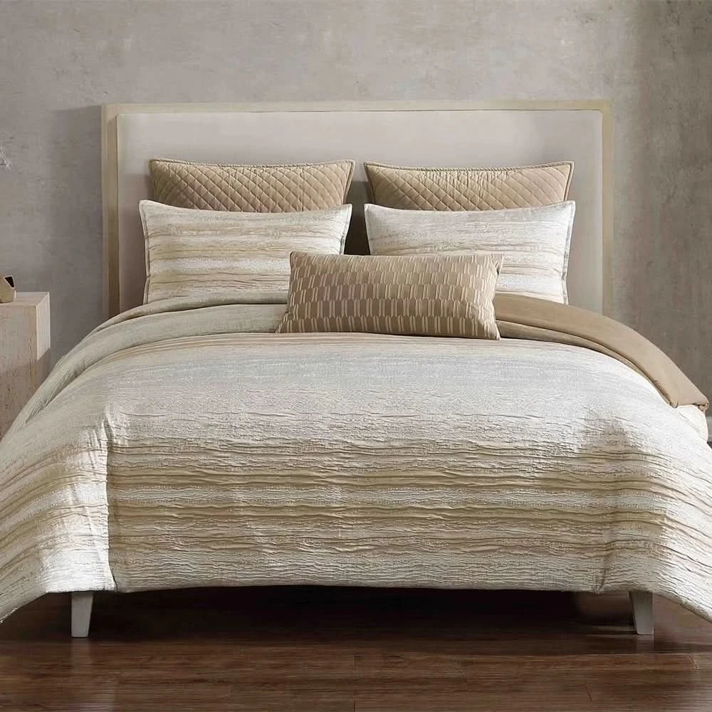 Jerry Queen or King 7PC Comforter Set with Euro Shams & Boudoir Pillow