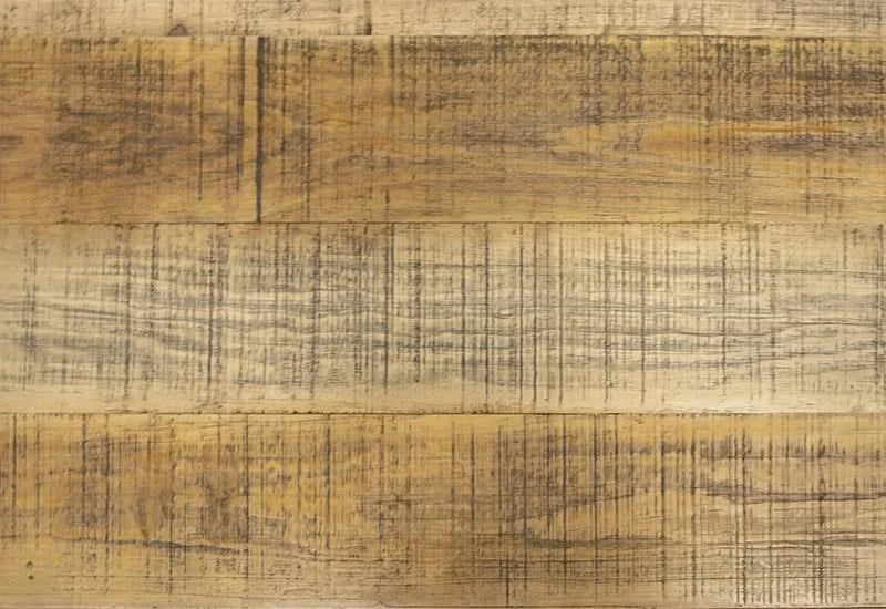 La Grange Weathered Wood Trestle Dining Table