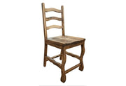 La Grange Weathered Wood Counter-Height Wooden Stool