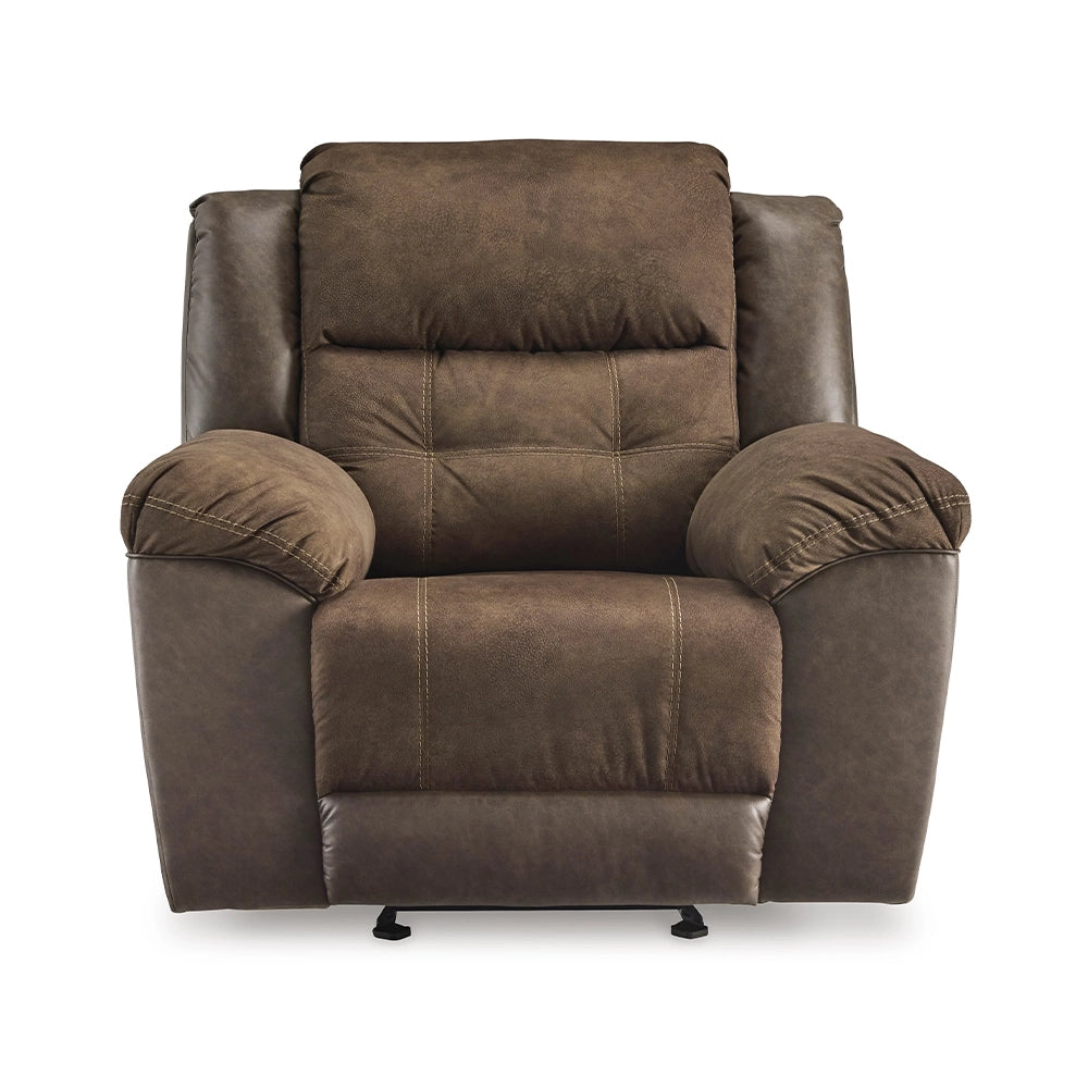 Leroy Chestnut Contemporary Manual Glider Recliner