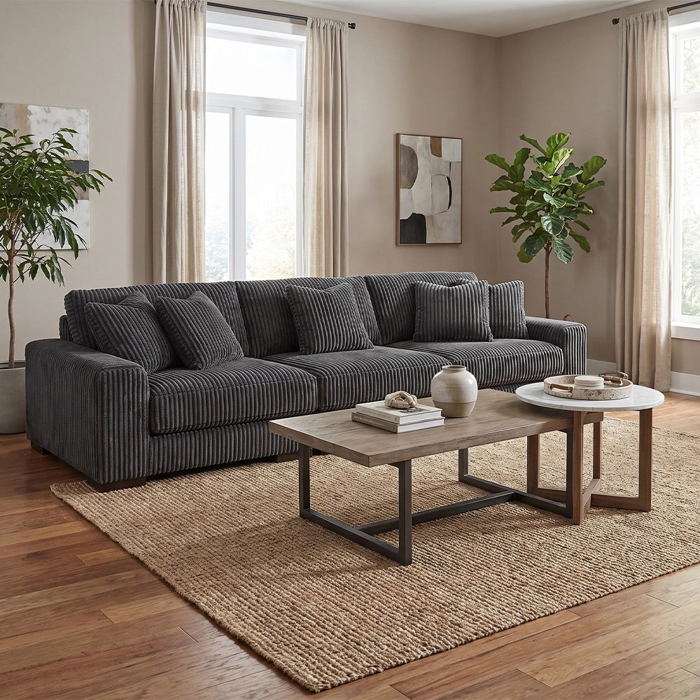 Linx Modern 3 PC Modular Sofa
