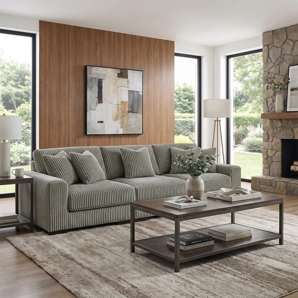 Linx Modern 3 PC Modular Sofa