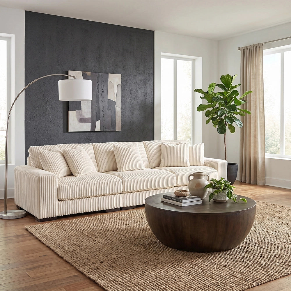Linx Modern 3 PC Modular Sofa