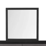 Lisbon Black/Gray Bedroom Mirror