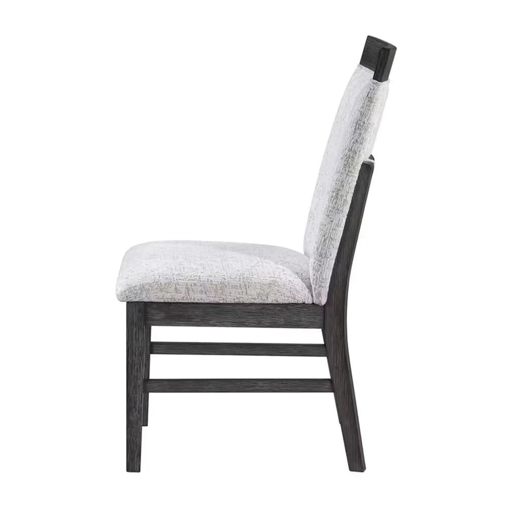 Lumin Light Grey Modern Upholstered Dining Side Chair