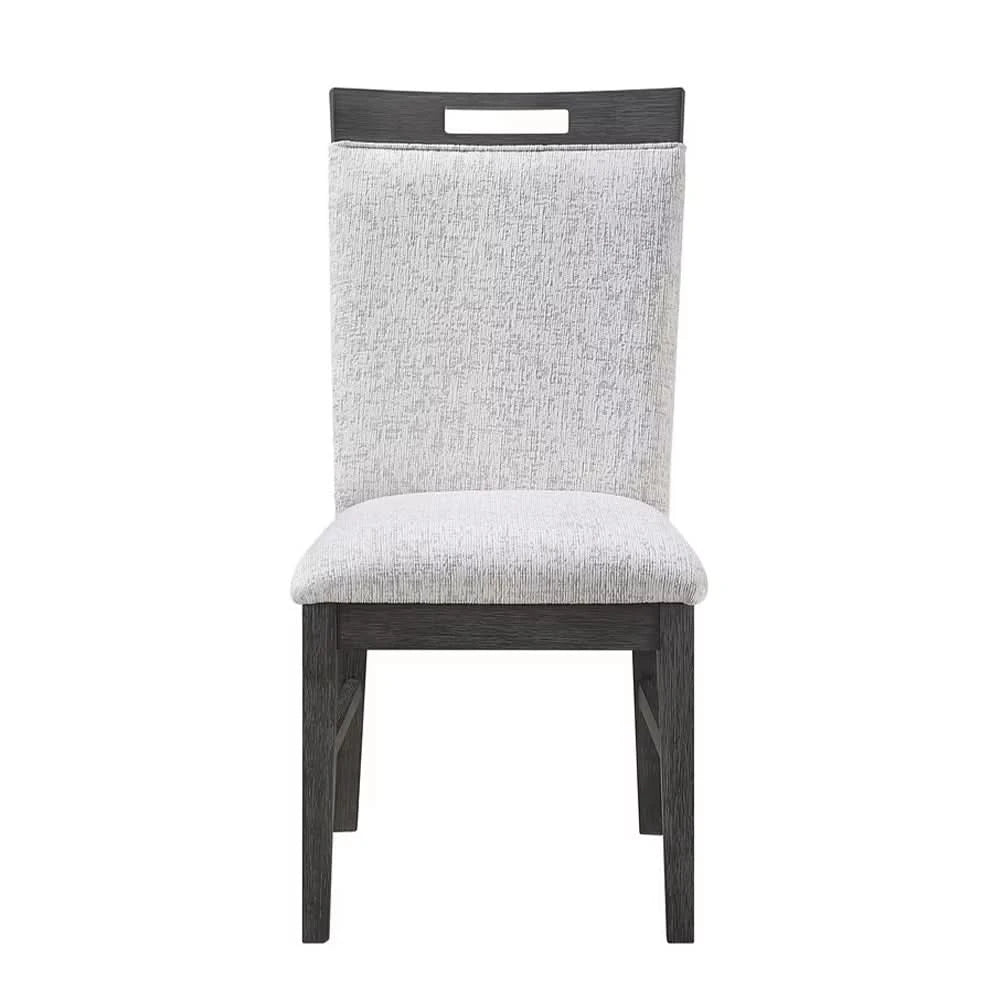 Lumin Light Grey Modern Upholstered Dining Side Chair