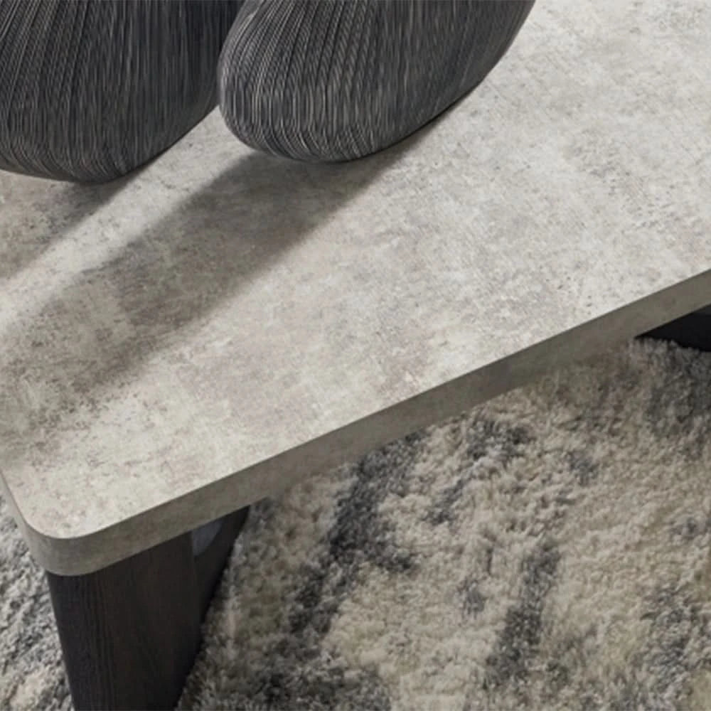 Room Package - Crosby Dove Contemporary Sofa and Loveseat Living Room Package with Coffee Table Set & Rug