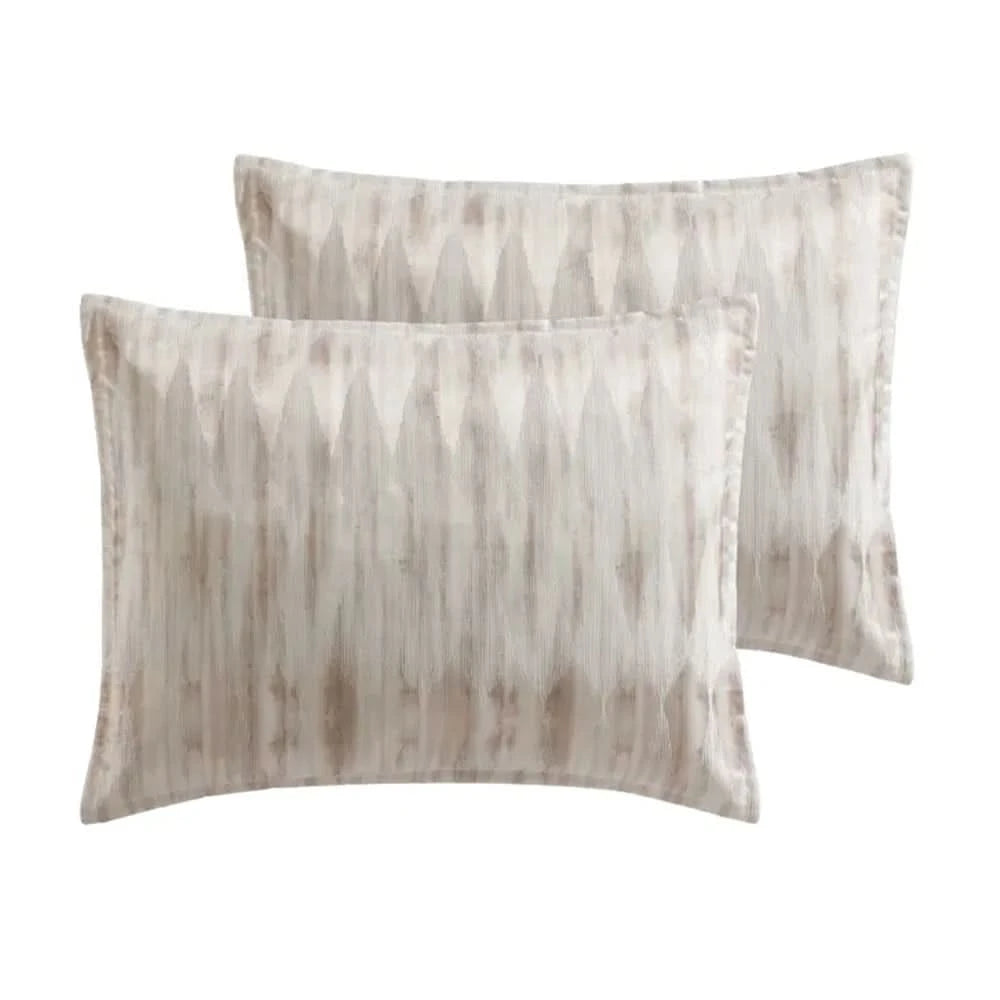 Mavis Queen or King 10PC Comforter Set with Coverlet & Decorative Pillows
