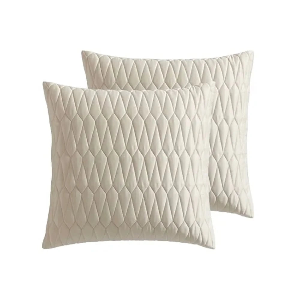Mavis Queen or King 10PC Comforter Set with Coverlet & Decorative Pillows