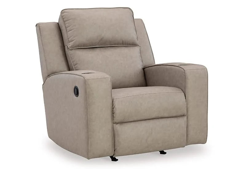 Noah Pebble Rocker Recliner – Soothe, Rock, and Recline in Style